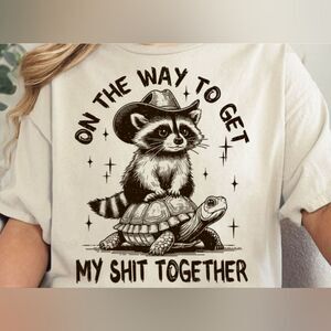 womens shirt. Raccoon.  We offer wholesale prices.
